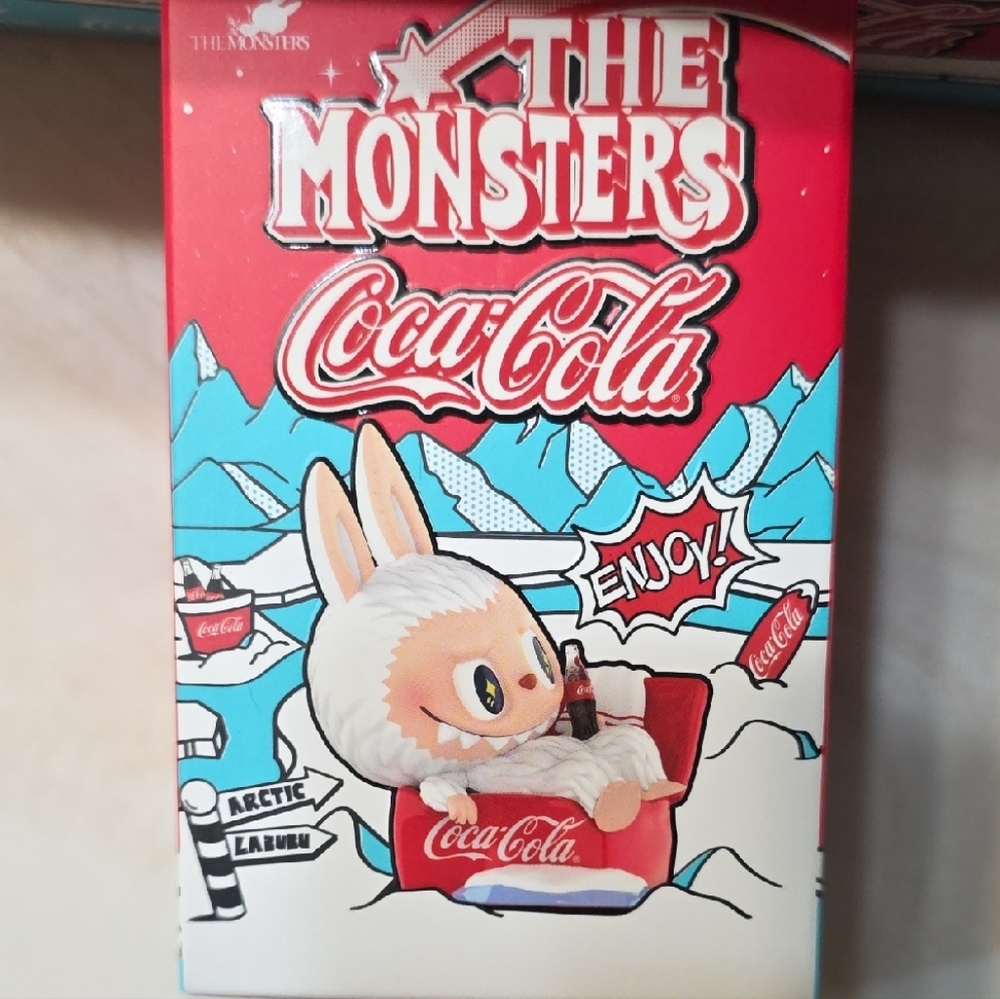 Coca-Cola The Monsters Action Figure - Red and White